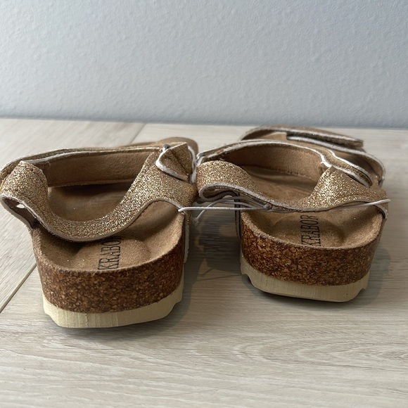 Krabor Gold Glitter Sandals Size US Toddler 9 - Picture 6 of 8
